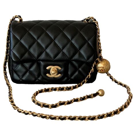 chanel flap pearl bag|chanel flap bag agneau.